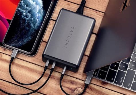 Satechi reveals 108W dual USB-C Desktop Charger - Gizmochina