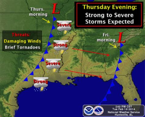 Today's north Alabama weather: slight rain chances with high near 68 ...