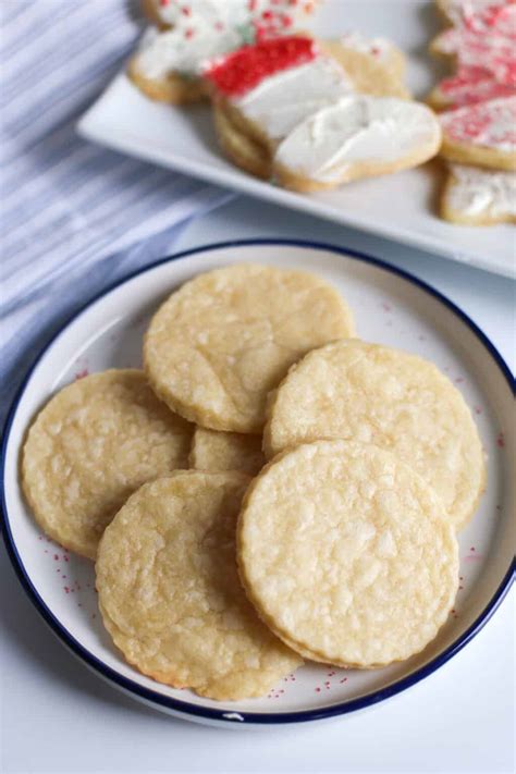 Cream Cheese Sugar Cookies (Only 7 Ingredients!)