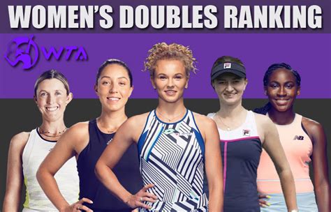 Women’s Doubles Tennis Rankings 2023 | Latest WTA Doubles Rankings ...