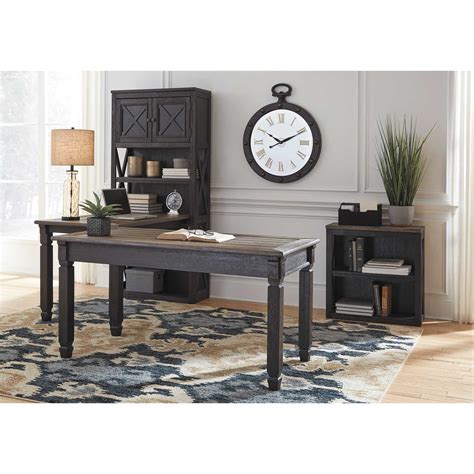 Tyler Creek Large Bookcase Return Desk - Ashley Furniture | AFW.com