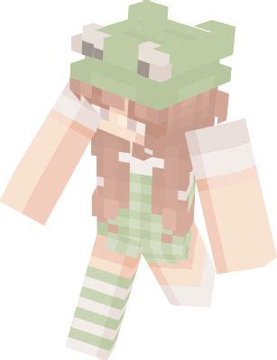 frog girl | Nova Skin | Minecraft skins, Minecraft skins aesthetic, Mc skins