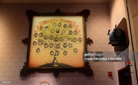 The Gru family tree is displayed at the Despicable Me Minion Mayhem... News Photo - Getty Images