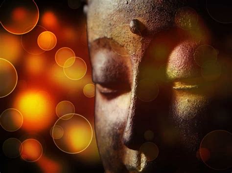 Free picture: Buddhism, face, head, abstract, art, color, religion, reflection, dark, shadow