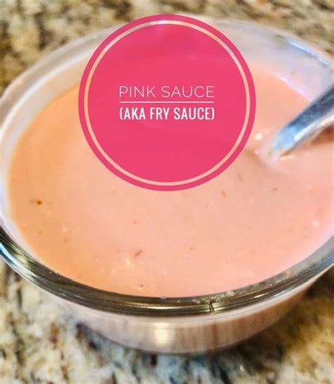 Pink Sauce (aka Fry Sauce) - Mountain Makes | Pink sauce, Fry sauce, Fry dipping sauce recipe