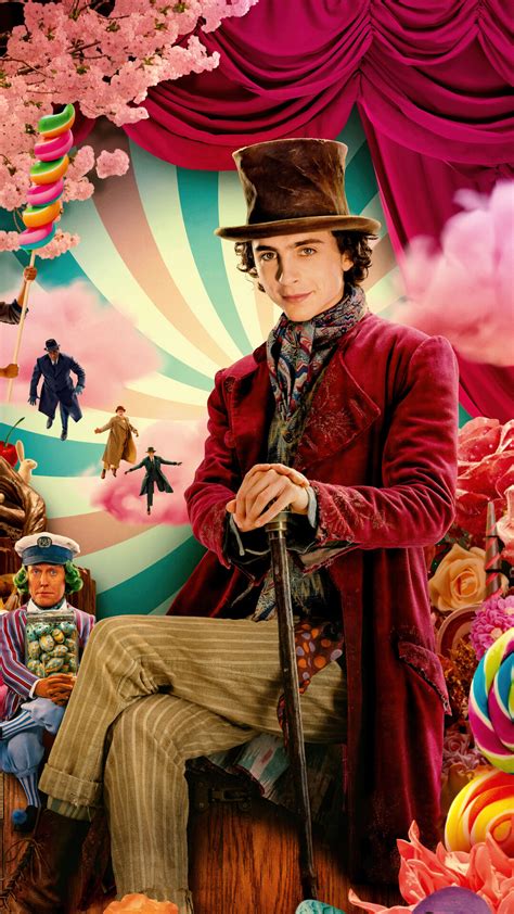 Wonka Movie Poster Timothee 4K #2681n Wallpaper PC Desktop