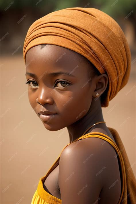 Premium Photo | Cute African villagers