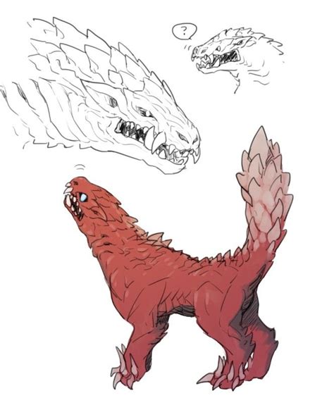 Baby Odogaron- It's so cute, now if only it's adult form would stop making me bleed ...