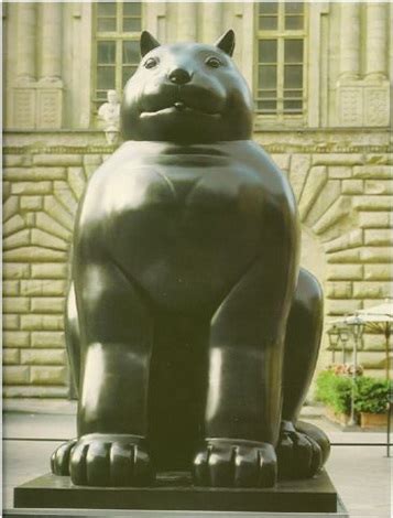 Cat by Fernando Botero on artnet