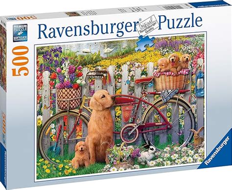 Ravensburger Puzzle 500 Teile Ausflug Ins Grüne Mit Hunden, Puzzle Für Erwachsene Und Kinder Ab ...