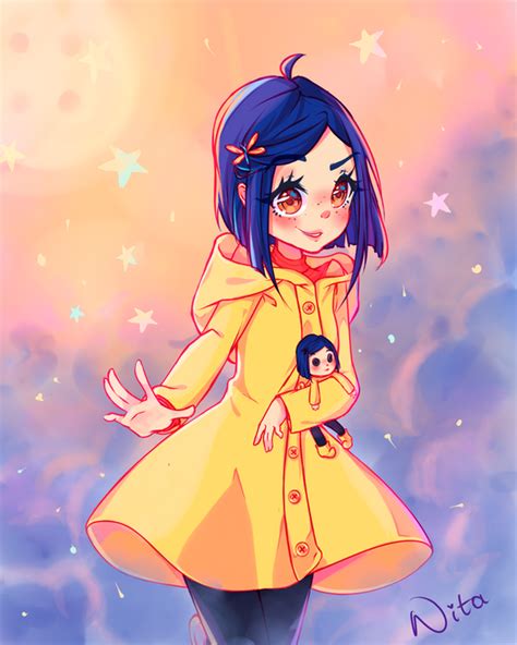 [Speedpaint] Fanart | Coraline by Nita--Chan on DeviantArt