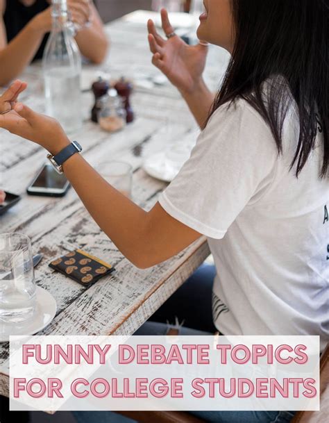 100+ Insanely Funny Debate Topics for College Students in 2024 ...