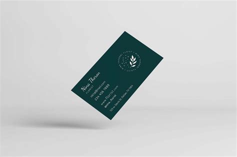 Free Florist Business Card Template (PSD)