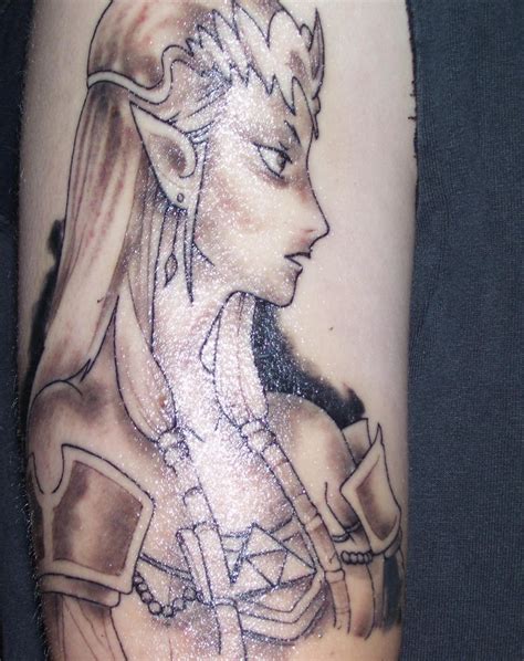 my tattoo of princess zelda by horrorpictures on DeviantArt