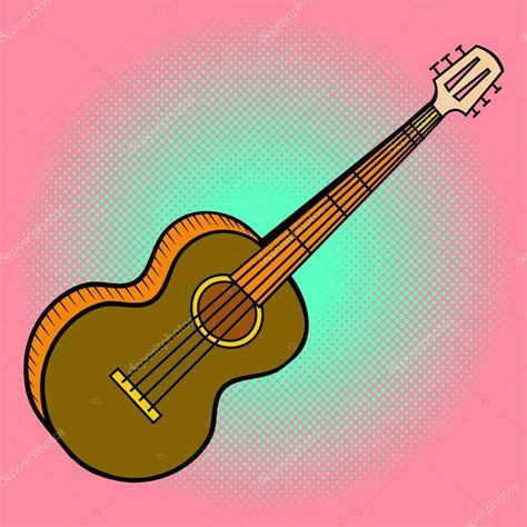 Guitar Pop art vector Stock Vector Image by ©toricheks2016.gmail.com ...