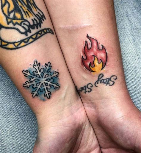 16 Unique Fire and Ice Tattoos for Your Inspiration | Style VP | Page 12