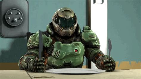 doom eternal excited gif | WiffleGif