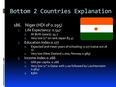 PPT - HUMAN DEVELOPMENT INDEX – HDI - PowerPoint Presentation - ID:5339124