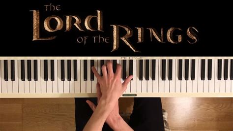 The Lord of the Rings theme - Piano Medley (+ sheets) - YouTube