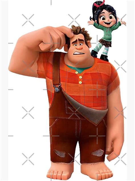 "Vanellope And Ralph Friends " Poster for Sale by Jackartd | Redbubble