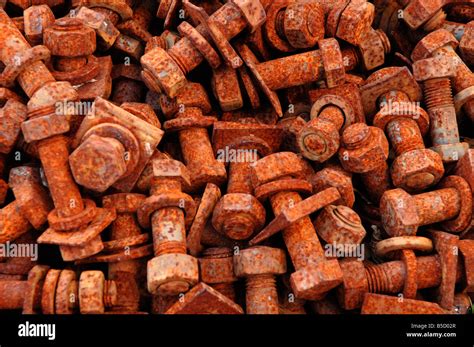 Rusted screws Stock Photo - Alamy