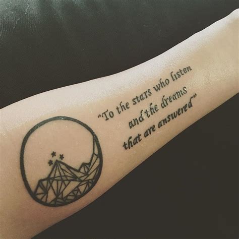 This quote means so much to me that I had to get it as a tattoo. The ...