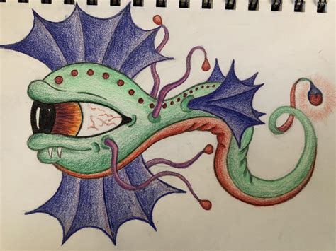 Another Weird Thing - colored pencils : r/drawing