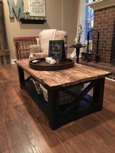 Rustic coffee table | Do It Yourself Home Projects from Ana White Coffee Table Design, Diy ...