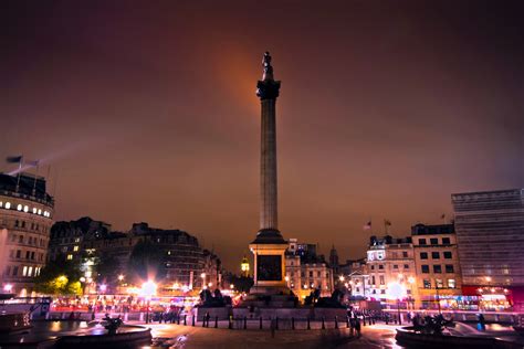 Trafalgar Square Night (Explored - Front Page) | I was suppo… | Flickr