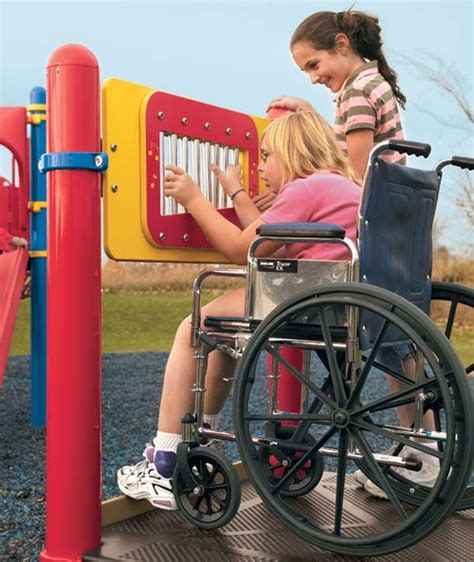 Wheelchair Accessible Playground Equipment | Playground equipment ...