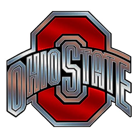 OSU Logo Silver and Red Mirror NB by buckeyekes on DeviantArt