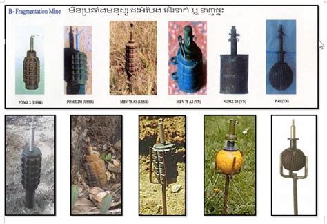 Landmine Types - Explosive Ordnance Disposal Teams of Cambodian Self ...