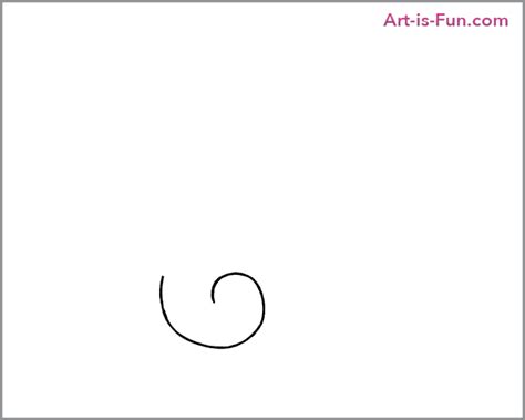 How to Draw Cute Snails - Fun & Easy Step-by-Step Drawing Lesson — Art is Fun in 2021 | Drawing ...