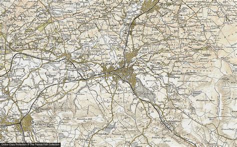 Old Maps of Burnley, Lancashire - Francis Frith