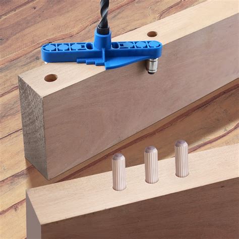 Buy Ruitool Dowel Jig Kit Self-Centering Line Scriber, Center Locator, Drill Guide Straight Hole ...