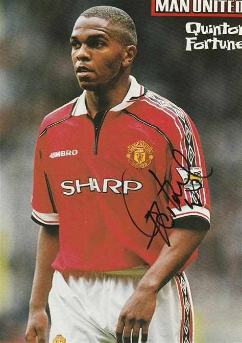 Quinton Fortune of Man Utd & South Africa in 1999. Football Club, Football Players, Premier ...