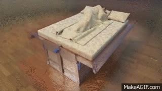 Lit anti-séiseme(Anti-EarthQuake Bed) on Make a GIF