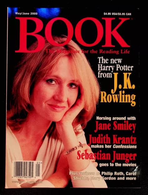 BOOK MAGAZINE MAY June 2000 J. K. Rowling Harry Potter Sebastian Junger Reading £19.77 - PicClick UK