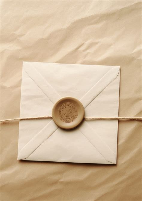 Envelope With Paper Wax Seal Images | Free Photos, PNG Stickers, Wallpapers & Backgrounds - rawpixel