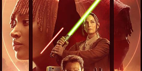 New Star Wars: The Acolyte Poster Features A New Sith Lord, Jedi Starfighters, & More | Its ...