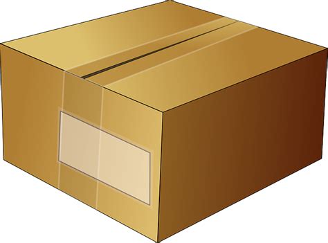 Box Karton Versiegelt - Kostenlose Vektorgrafik auf Pixabay