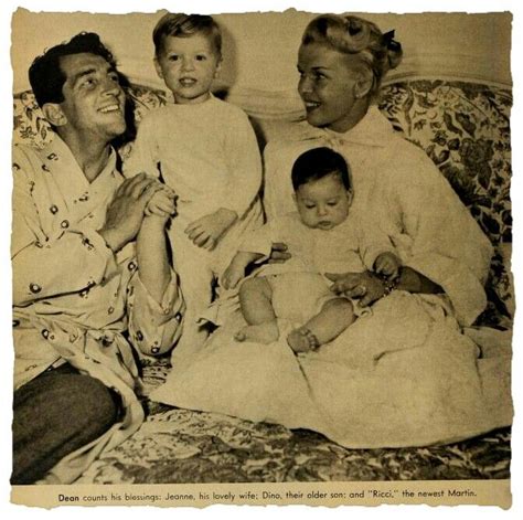 Dean Martin and family | Dean martin, Joey bishop, History people