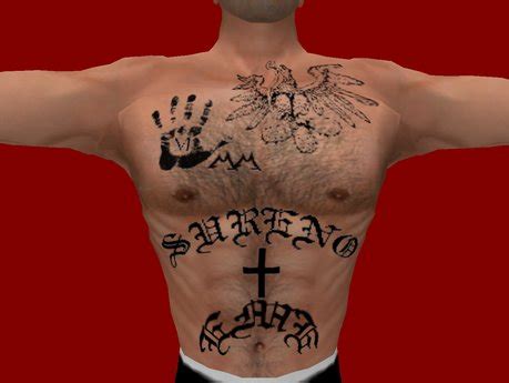 Second Life Marketplace - mexican mafia gang tattoo