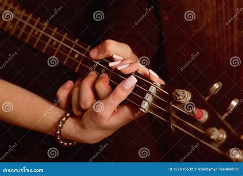 Instrumental Music Live. Couple in Love Play Duets. Male and Female ...