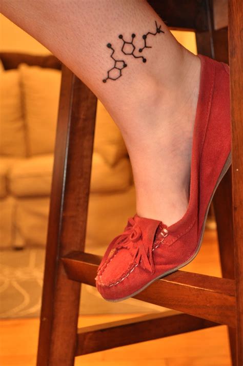 tattoo as a reminder how important creativity is. This represents the 3 neurotransmitters that ...