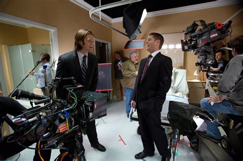 Supernatural >Behind The Scenes - jared padalecki and jensen ackles ...