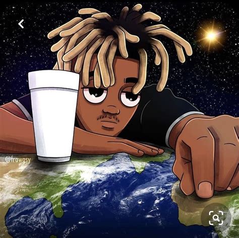 Juice wrld with the world wallpaper HD iPhone by S1 | Anime rapper, Album artwork cover art, Anime