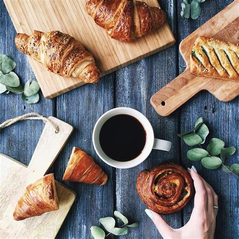 A coffee and a croissant or two - what more could you want to start the ...