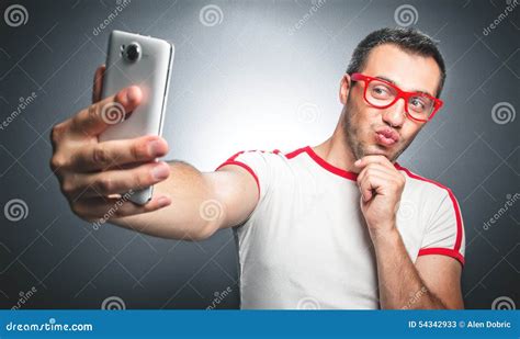 Selfie stock image. Image of funny, photograph, mobile - 54342933