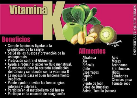 Beneficios de la vitamina K - Beneficios para la salud de la actividad ...